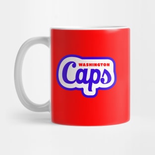 Defunct Washington Caps ABA Basketball 1970 Mug